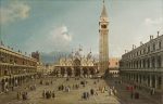 Antonio Canaletto San Marco Meydanı Kanvas Tablo