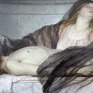 Arnold Böcklin Magdalene Mesih'in Bedeni İçin Yas Tutuyor Kanvas Tablo