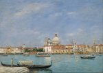 Eugene Boudin Venedik Kanvas Tablo