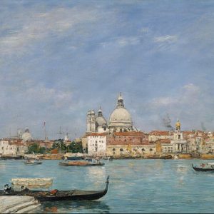 Eugene Boudin Venedik Kanvas Tablo
