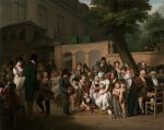 Louis-Léopold Boilly Jardin Turc'a Giriş Kanvas Tablo