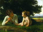 William Adolphe Bouguereau Ayartma Kanvas Tablo