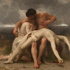 William Adolphe Bouguereau İlk Yas Kanvas Tablo
