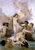 William Adolphe Bouguereau Venüs'ün Doğuşu Kanvas Tablo