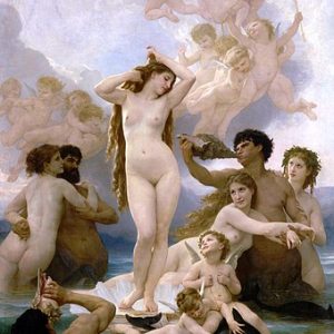 William Adolphe Bouguereau Venüs'ün Doğuşu Kanvas Tablo