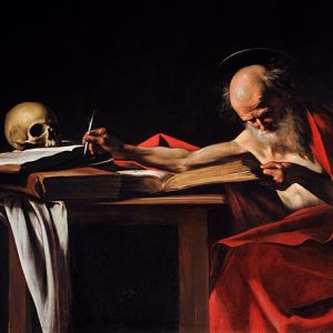Michelangelo Caravaggio Aziz Jerome Kanvas Tablo