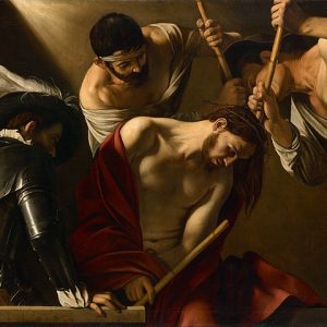 Michelangelo Caravaggio Hz İsa ve Dikenli Taç Kanvas Tablo