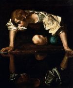 Michelangelo Caravaggio Narsist Kanvas Tablo