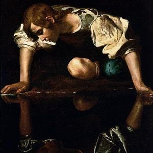 Michelangelo Caravaggio Narsist Kanvas Tablo