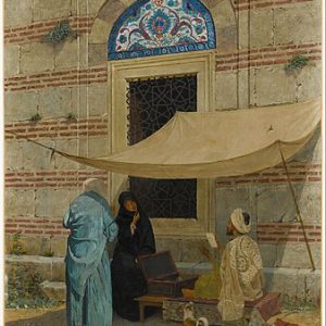 Osman Hamdi Bey Arzuhalci Kanvas Tablo