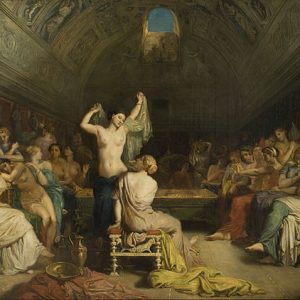 Theodore Chasseriau Tepidarium Kanvas Tablo