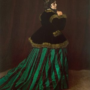 Claude Monet Camille Kanvas Tablo