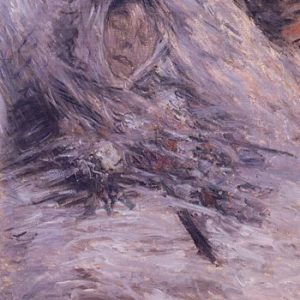Claude Monet Camille Monet Ölüm Döşeğinde Kanvas Tablo