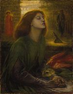 Dante Gabriel Rossetti Beata Beatrix Kanvas Tablo