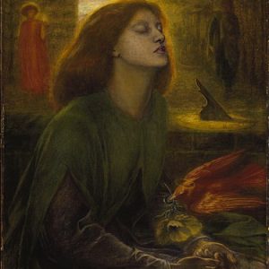 Dante Gabriel Rossetti Beata Beatrix Kanvas Tablo