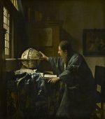 Johannes Vermeer Astronom Kanvas Tablo