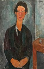 Amedeo Modigliani Chaim Soutine Kanvas Tablo