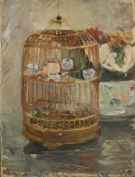Berthe Morisot Kafes Kanvas Tablo