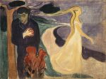 Edvard Munch Ayrılık Kanvas Tablo