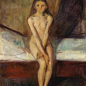 Edvard Munch Ergenlik Kanvas Tablo