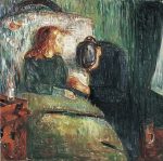 Edvard Munch Hasta Çocuk Kanvas Tablo