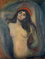 Edvard Munch Madonna Kanvas Tablo