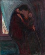 Edvard Munch Öpücük Kanvas Tablo
