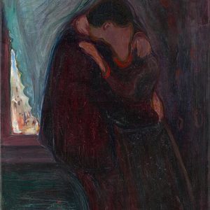 Edvard Munch Öpücük Kanvas Tablo