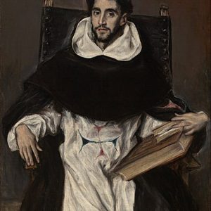 El Greco Fray Hortensio Félix Paravicino Kanvas Tablo