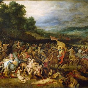 Peter Paul Rubens Amazonlar Savaşı Kanvas Tablo