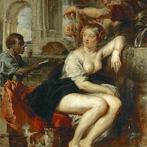 Peter Paul Rubens Bathsheba Tuvaletinde Kanvas Tablo