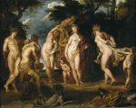 Peter Paul Rubens Paris'in Yargısı Kanvas Tablo