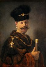 Rembrandt Polonyalı Bir Asilzade Kanvas Tablo