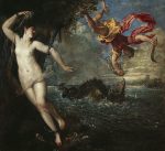 Titian Perseus ve Andromeda Kanvas Tablo