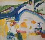 Wassily Kandinsky İnek Kanvas Tablo