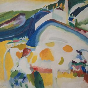 Wassily Kandinsky İnek Kanvas Tablo
