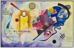 Wassily Kandinsky Sarı Kırmızı Mavi Kanvas Tablo