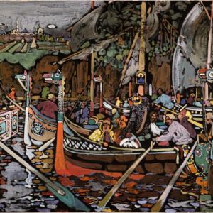 Wassily Kandinsky Yalan Söyledi Kanvas Tablo