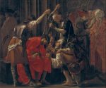 Hendrick ter Brugghen Dikenlerle Taçlandırılmış Mesih Kanvas Tablo