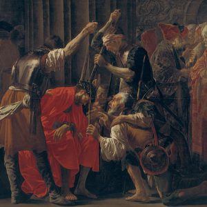 Hendrick ter Brugghen Dikenlerle Taçlandırılmış Mesih Kanvas Tablo