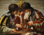Hendrick ter Brugghen Kumarbazlar Kanvas Tablo