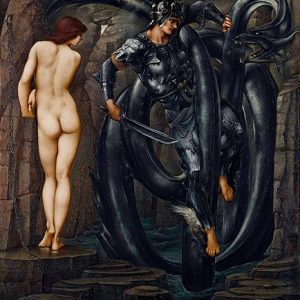 Edward Burne Jones Perseus Döngüsü 7 Gerçekleşen Felaket Kanvas Tablo