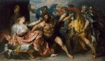Anthony Van Dyck Samson ve Delilah Kanvas Tablo