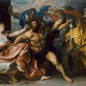 Anthony Van Dyck Samson ve Delilah Kanvas Tablo