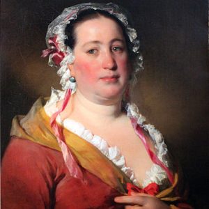 Friedrich von Amerling Bayan Plach'ın Portresi Kanvas Tablo