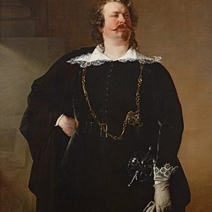 Friedrich von Amerling Flaman Belediye Başkanı Kanvas Tablo