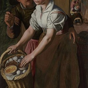 Huybrecht Beuckeleer Yumurta Satıcısı Kanvas Tablo