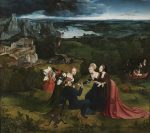 Joachim Patinir Quentin Matsys Aziz Antony Abbot'un Ayartmaları Kanvas Tablo