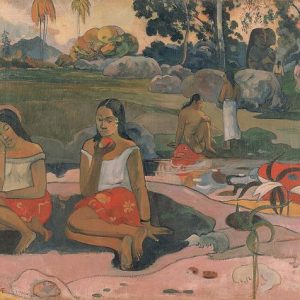 Paul Gauguin Kutsal Pınar Tatlı Rüyalar Kanvas Tablo