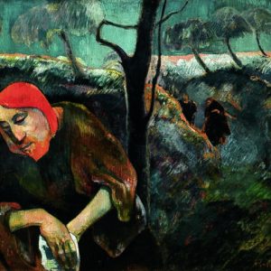 Paul Gauguin Mesih ve Zeytin Bahçesi Kanvas Tablo